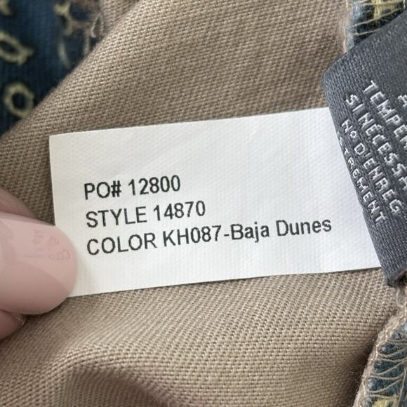 Bonobos Mems Pants 38x33 Beige Stretch Washed Chinos Khaki Preppy Slim Straight - Picture 5 of 13